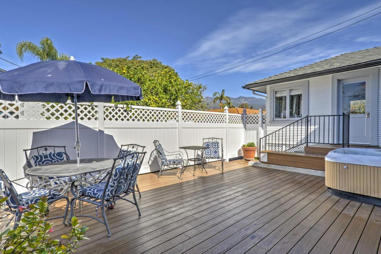Carpinteria Apt With Hot Tub - 10 Min Walk To Beach! Luaran gambar